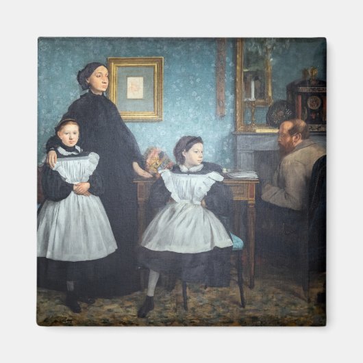 Edgar Degas - The Bellelli Family Magnet (Vorne)