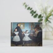 Edgar Degas - The Bellelli Family Postkarte (Stehend Vorderseite)