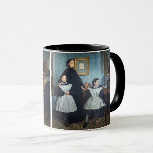 Edgar Degas - The Bellelli Family Tasse (VorderseiteRechts)
