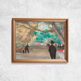 Edgar Degas The Curtain Tänzer Art Poster
