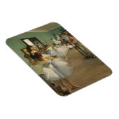 Edgar Degas-The dance class 1874 Magnet (Rechte Seite)