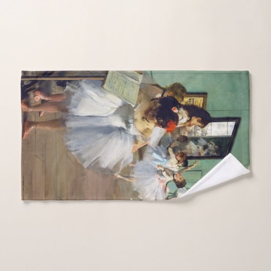 Edgar Degas - The Dance Class Badhandtuch Set (Handtuch)