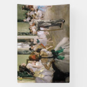 Edgar Degas - The Dance Class Banner (Vertikal)