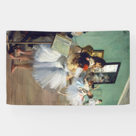 Edgar Degas - The Dance Class Banner (Horizontal)
