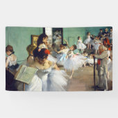Edgar Degas - The Dance Class Banner (Horizontal)