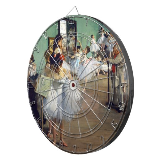 Edgar Degas - The Dance Class Dartscheibe (Vorderseite rechts)