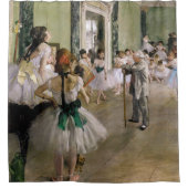 Edgar Degas - The Dance Class Duschvorhang (Vorderseite)