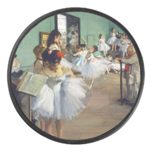 Edgar Degas - The Dance Class Eishockey Puck