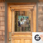 Edgar Degas - The Dance Class Fensteraufkleber (Haustür)