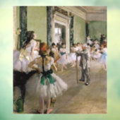 Edgar Degas - The Dance Class Fensteraufkleber (Blatt 3)