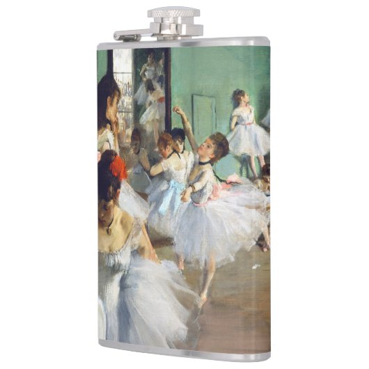 Edgar Degas - The Dance Class Flachmann (Links)