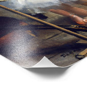 Edgar Degas - The Dance Class Fotodruck (Ecke)