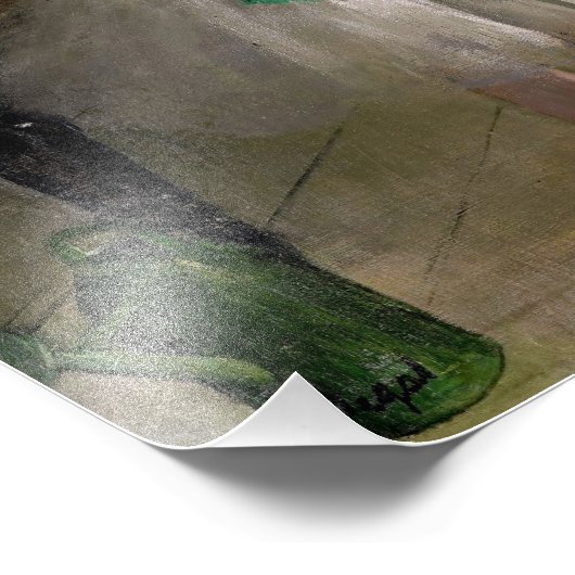 Edgar Degas - The Dance Class Fotodruck (Ecke)