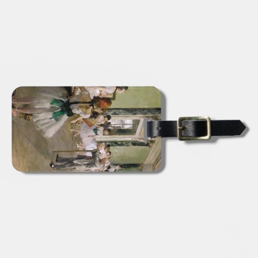 Edgar Degas - The Dance Class Gepäckanhänger (Vorderseite horizontal)