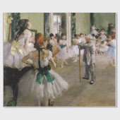 Edgar Degas - The Dance Class Geschenkpapier (Flach)