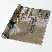 Edgar Degas - The Dance Class Geschenkpapier (Ungerollt)