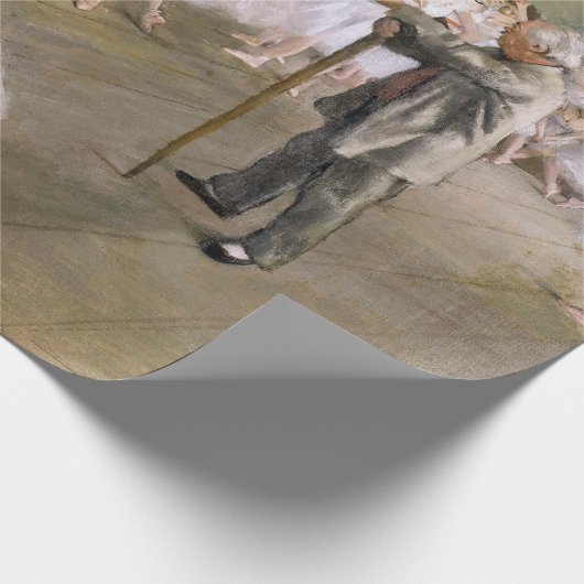 Edgar Degas - The Dance Class Geschenkpapier (Ecke)