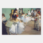 Edgar Degas - The Dance Class Geschenkpapier Set (Vorderseite 3)