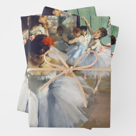 Edgar Degas - The Dance Class Geschenkpapier Set (Beispiel)