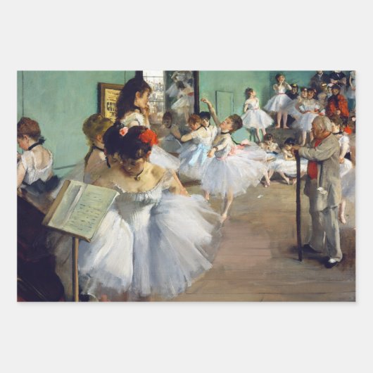 Edgar Degas - The Dance Class Geschenkpapier Set (Vorderseite)