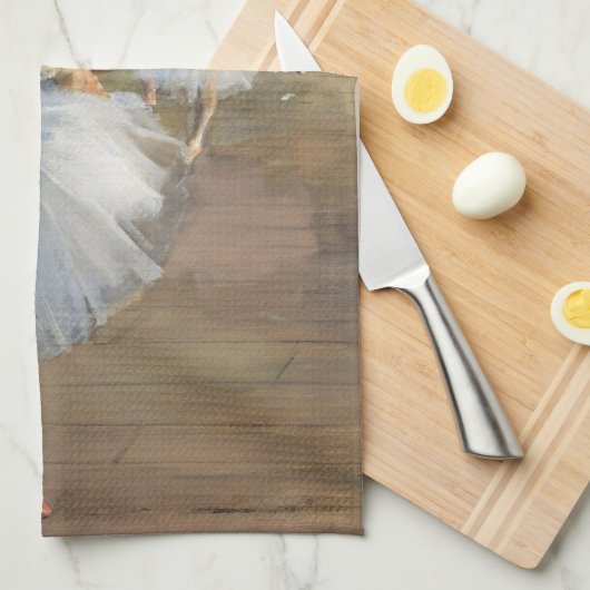 Edgar Degas - The Dance Class Geschirrtuch (Viertel Falte)