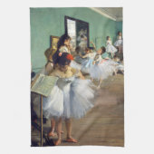 Edgar Degas - The Dance Class Geschirrtuch (Vertikal)