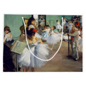 Edgar Degas - The Dance Class Große Geschenktüte (Rückseite)