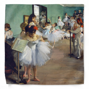 Edgar Degas - The Dance Class Halstuch