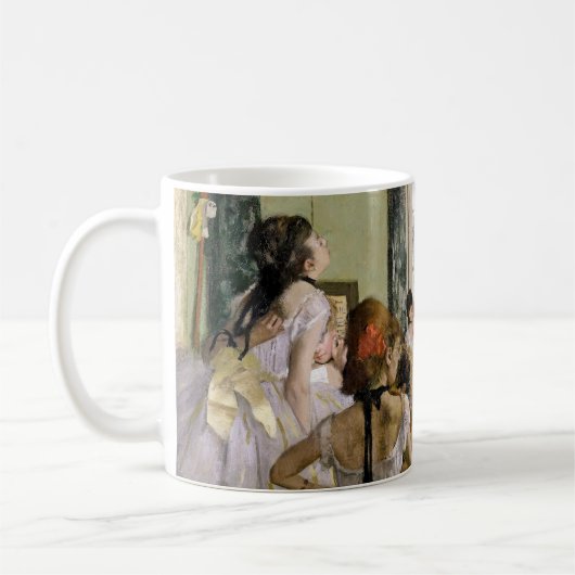 Edgar Degas - The Dance Class Kaffeetasse (Links)