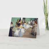 Edgar Degas - The Dance Class Karte (Vorderseite)