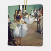 Edgar Degas - The Dance Class Keramikornament (Links)