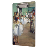 Edgar Degas - The Dance Class Klemmbrett (Links)