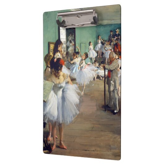 Edgar Degas - The Dance Class Klemmbrett (Links)