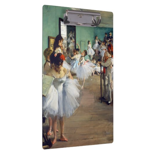 Edgar Degas - The Dance Class Klemmbrett (Rechts)