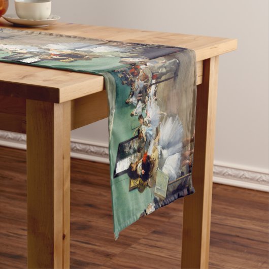 Edgar Degas - The Dance Class Kurzer Tischläufer (Beispiel)