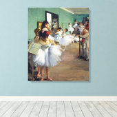 Edgar Degas - The Dance Class Leinwanddruck (Insitu (Holzboden))