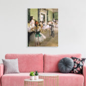 Edgar Degas - The Dance Class Leinwanddruck (Insitu (Wohnzimmer))