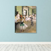 Edgar Degas - The Dance Class Leinwanddruck (Insitu (Holzboden))
