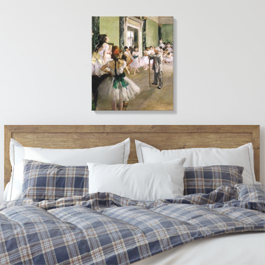 Edgar Degas - The Dance Class Leinwanddruck (Insitu (Schlafzimmer))
