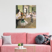 Edgar Degas - The Dance Class Leinwanddruck (Insitu (Wohnzimmer))