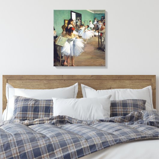 Edgar Degas - The Dance Class Leinwanddruck (Insitu (Schlafzimmer))