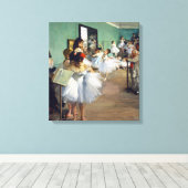 Edgar Degas - The Dance Class Leinwanddruck (Insitu (Holzboden))