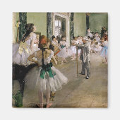 Edgar Degas - The Dance Class Magnet (Vorne)