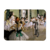 Edgar Degas - The Dance Class Magnet (Horizontal)