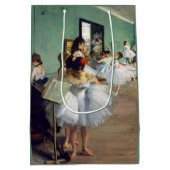 Edgar Degas - The Dance Class Mittlere Geschenktüte (Rückseite)