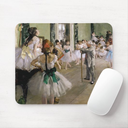 Edgar Degas - The Dance Class Mousepad (Mit Mouse)