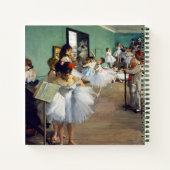 Edgar Degas - The Dance Class Notizblock (Rückseite)