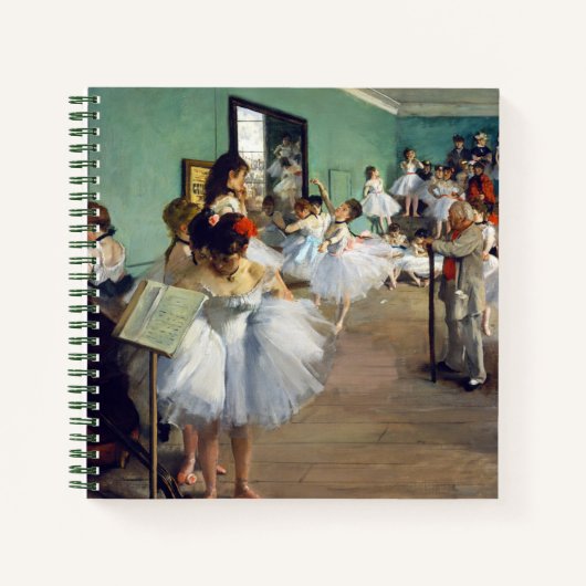 Edgar Degas - The Dance Class Notizblock (Vorderseite)