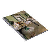 Edgar Degas - The Dance Class Notizblock (Rechte Seite)