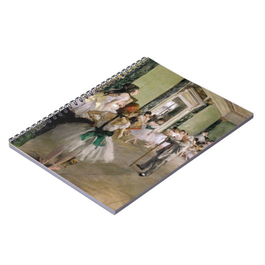 Edgar Degas - The Dance Class Notizblock (Linke Seite)